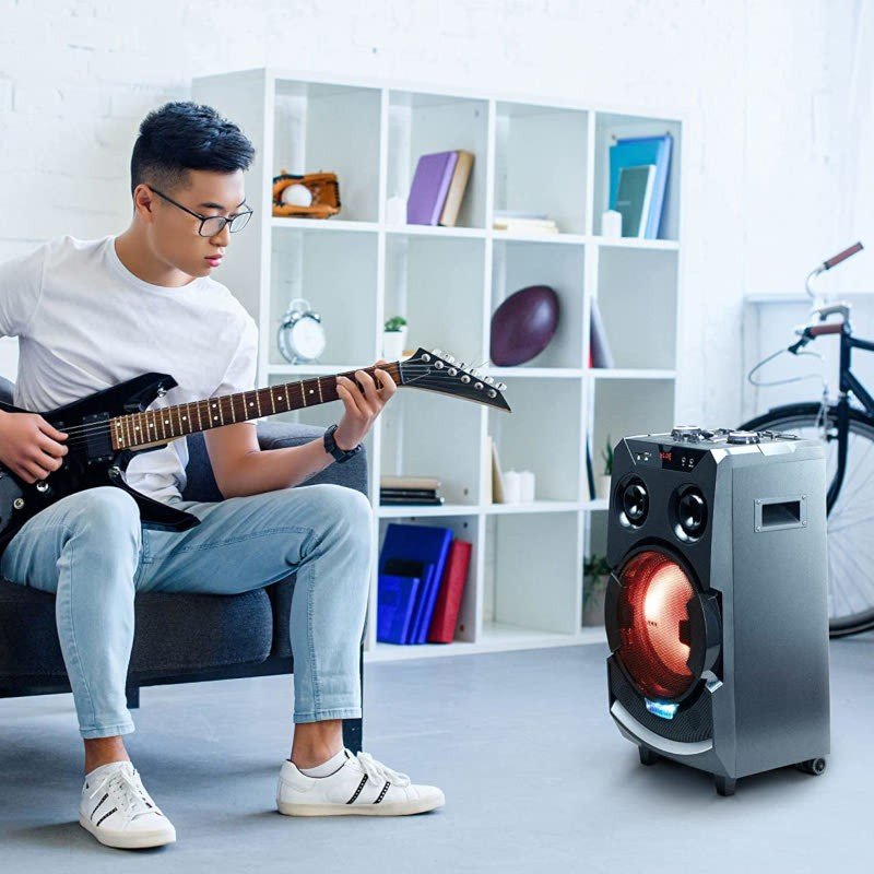 Akai ABTS-112 Φορητό Bluetooth karaoke party...