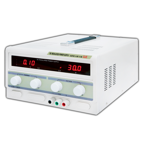 QJ-3010S Γραμμικό εργαστηριακό τροφοδοτικό 0-30V/0-10A