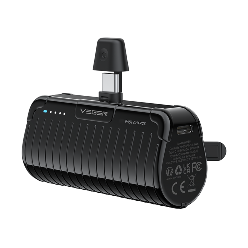 Veger W0558 Power Bank 5000mAh 20W με Θύρα USB-Type C...