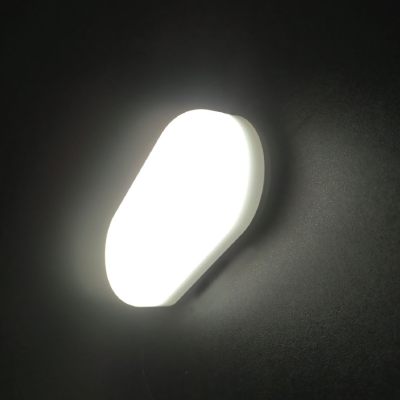 LED PC WHITE WALL LUMINAIRE 230V AC IP66 12W...