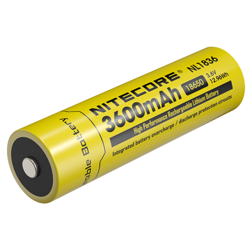 ΜΠΑΤΑΡΙΑ NITECORE 18650 / 3600mAh (τιμή τεμαχίου), NL1836