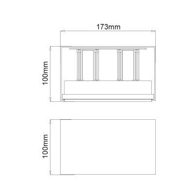 LED SMD WALL LUMINAIRE 12W 860LM 0-120° 230VAC...