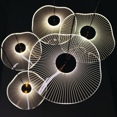 ΚΡΕΜΑΣΤΟ Φ/Σ LED 25W 3000K 1750LM NINFEA...