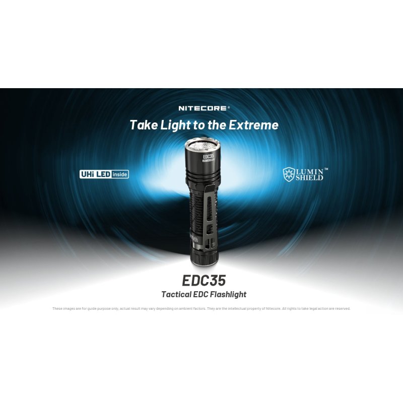 ΦΑΚΟΣ LED NITECORE EDC35, 5000Lumens, UHi LED