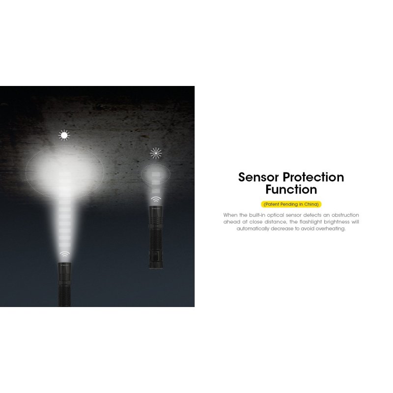 ΦΑΚΟΣ LED NITECORE EDC35, 5000Lumens, UHi LED