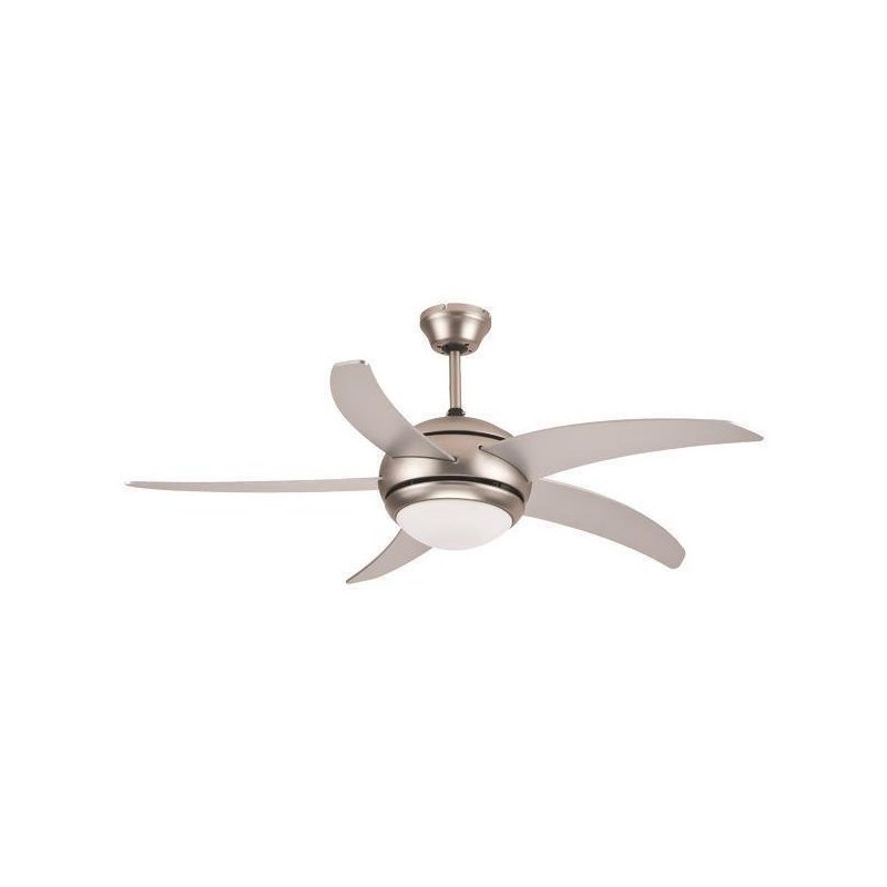 ΑΝΕΜΙΣΤΗΡΑΣ ΟΡΟΦΗΣ ΜΕ 1 ΦΩΣ E27 ΝΙΚΕΛ ΜΑΤ ΜΕ ΚΟΝΤΡΟΛ Φ122 70W