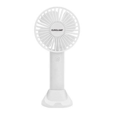 ΑΝΕΜΙΣΤΗΡΑΣ ΧΕΙΡΟΣ ΕΠΑΝΑΦΟΡΤΙΖΟΜΕΝΟΣ ΜΕ USB ΜΕ ΒΑΣΗ ΚΙΝΗΤΟΥ Φ10 ΛΕΥΚΟΣ