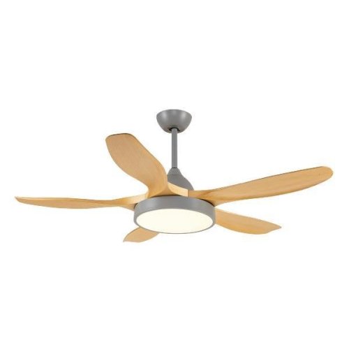 ΑΝΕΜΙΣΤΗΡΑΣ ΟΡΟΦΗΣ ΓΚΡΙ ΚΑΙ ΞΥΛΟ ΜΕ LED ΦΩΣ ΚΑΙ ΚΟΝΤΡΟΛ...