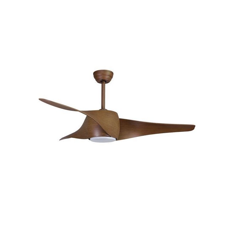 ΑΝΕΜΙΣΤΗΡΑΣ ΟΡΟΦΗΣ ΧΡΩΜΑ ΞΥΛΟΥ ΜΕ LED ΦΩΣ ΚΑΙ ΚΟΝΤΡΟΛ Φ132 DC ΜΟΤΕΡ 35W