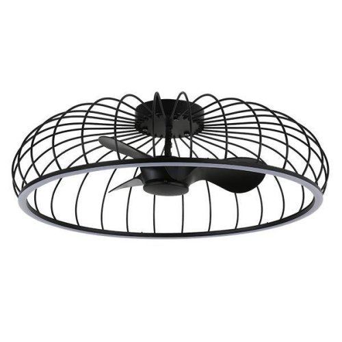 ΑΝΕΜΙΣΤΗΡΑΣ ΠΛΑΦΟΝΙΕΡΑ ΟΡΟΦΗΣ Φ79 ΜΑΥΡΟΣ 28W DC ΜΟΤΕΡ ΜΕ...