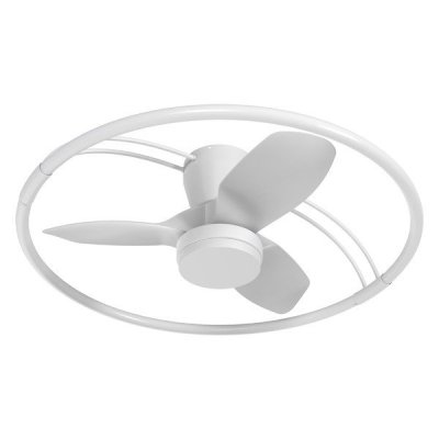 ΑΝΕΜΙΣΤΗΡΑΣ ΟΡΟΦΗΣ ΛΕΥΚΟΣ ΜΕ LED ΦΩΣ 60W ΚΑΙ ΚΟΝΤΡΟΛ Φ80 DC ΜΟΤΕΡ 20W