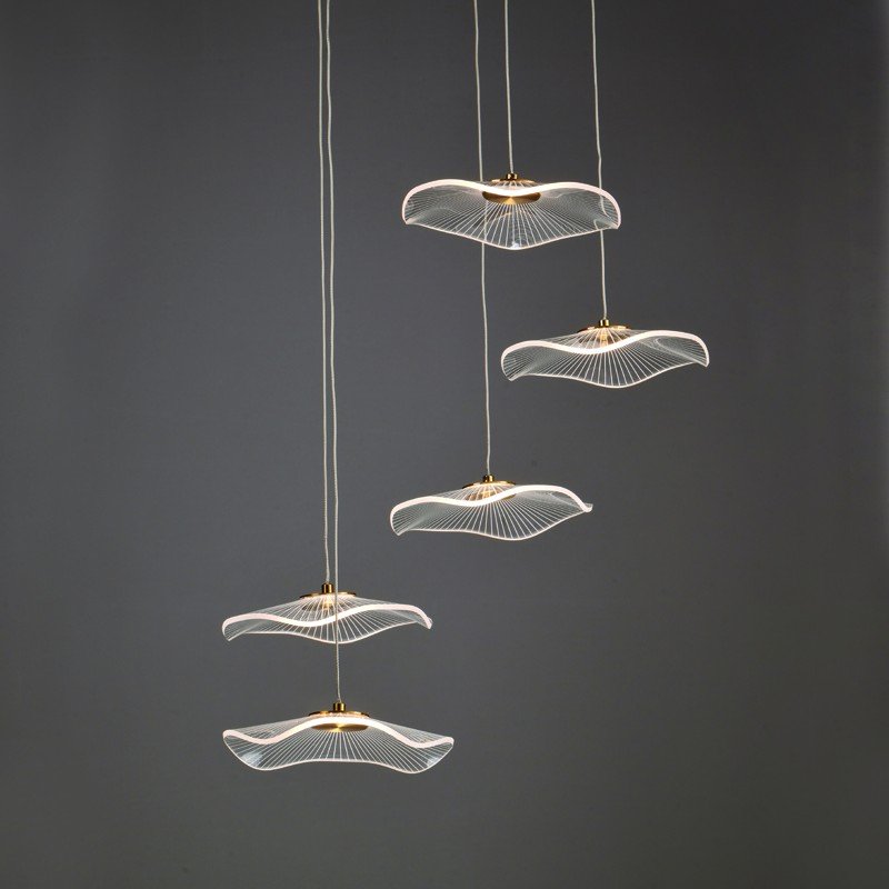 ΚΡΕΜΑΣΤΟ Φ/Σ LED 25W 3000K 1750LM NINFEA...