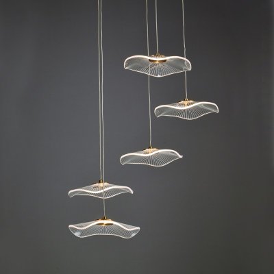 ΚΡΕΜΑΣΤΟ Φ/Σ LED 25W 3000K 1750LM NINFEA...