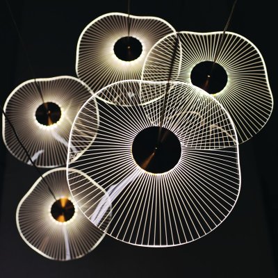 ΚΡΕΜΑΣΤΟ Φ/Σ LED 25W 3000K 1750LM NINFEA...