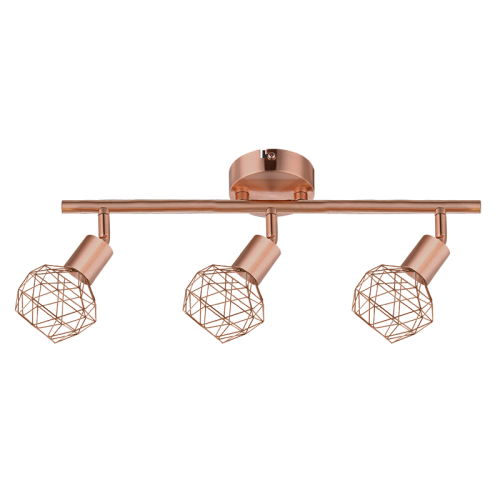 ΣΠΟΤ III 3XE14 ΧΑΛΚΙΝΟ ΠΛΕΓΜΑ 46X12,5X19,5CM ALADDIN 2