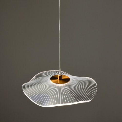 ΚΡΕΜΑΣΤΟ Φ/Σ LED 5W 3000K 400LM NINFEA ΟΡΕΙΧΑΛΚΟ ΜΕΤ/ΚΟ... 2