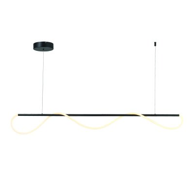 KYMA-ΦΩΤΙΣΤΙΚΟ ΚΡΕΜΑΣΤΟ ΜΑΥΡΟ ΜΑΤ ΜΕΤΑΛΛΙΚΟ LED...