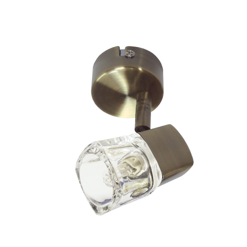 ΣΠΟΤ ΜΕ ΓΥΑΛΙ G9 I ΜΠΡΟΝΖΕ NAPLES 2