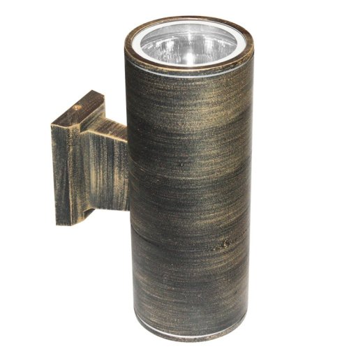 ΣΠΟΤ ΤΟΙΧΟΥ 2 ΔΕΣΜΕΩΝ ΑΛΟΥΜΙΝΙΟ ΣΚΟΥΡΙΑ ΣΥΜΒΑΤΙΚΟ 1xE27... 2