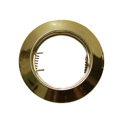 ΣΠΟΤ ΧΩΝΕΥΤΟ ΣΤΡΟΓΓΥΛΟ ΧΡΥΣΟ ΣΥΜΒΑΤΙΚΟ 1xGU10...