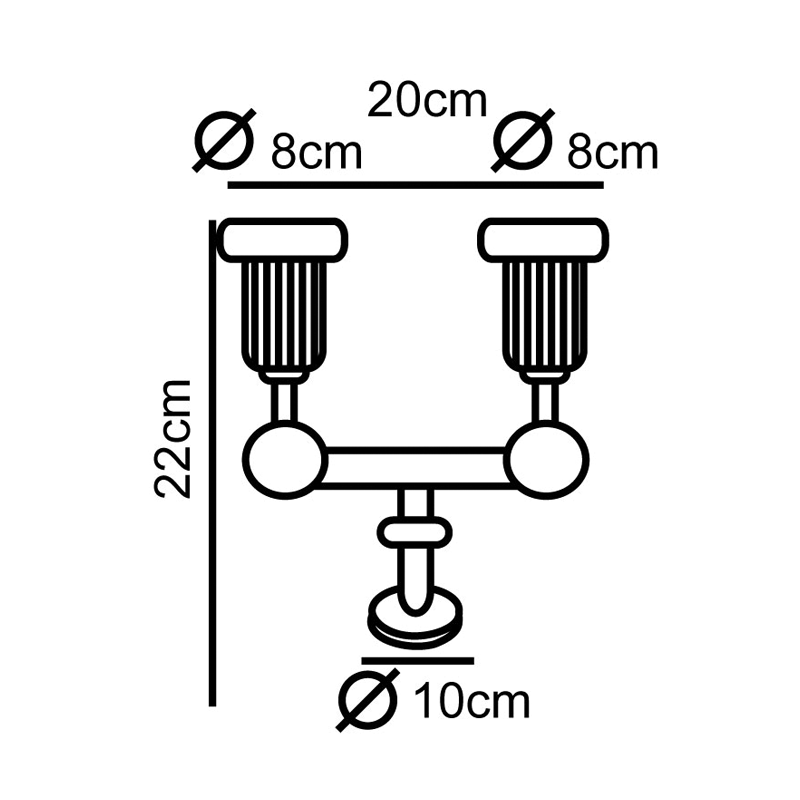 PAR38 - ΣΠΟΤ ΤΟΙΧΟΥ PC ΜΑΥΡΟ ΣΥΜΒΑΤΙΚΟ 1xΕ27...