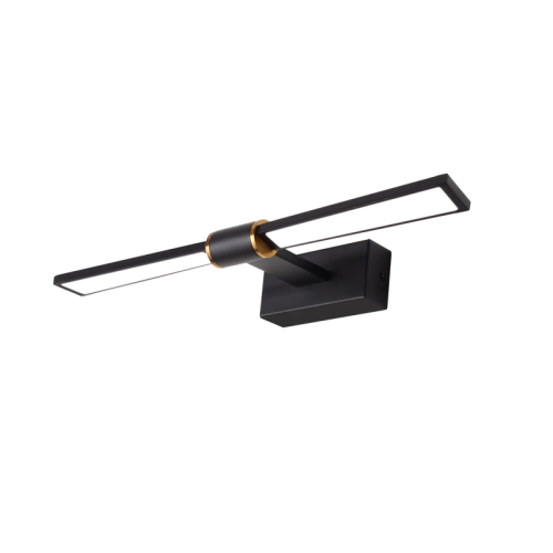 ΕΠΙΤΟΙΧΟ Φ/Σ LED 8W 520LM 4000K ΜΑΥΡΟ ΑΛΟΥΜΙΝΙΟ... 2