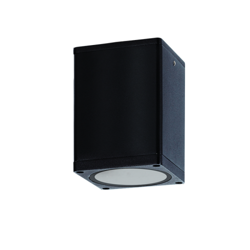 E27 PAR30 SQUARE CEILING LUMINAIRE 230V AC SAND BLACK... 2