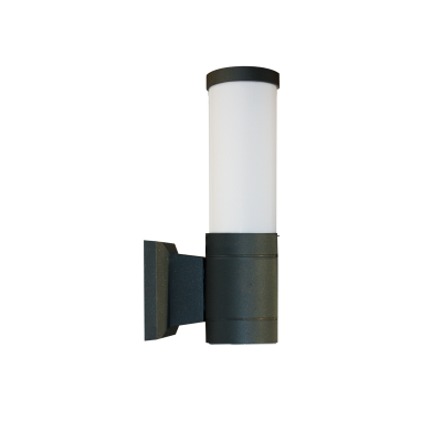 ΑΠΛΙΚΑ No7262 ΑΛΟΥΜΙΝ.ΜΟΝΗ Ε27 ΓΚΡΙ RaL7016M