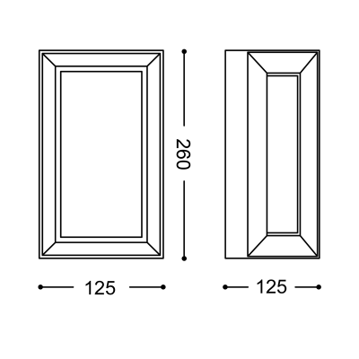 ΑΠΛΙΚΑ ΟΡΘΟΓΩΝΙΑ 3 ΟΨΕΩΝ ΦΩΤΙΣΜΟΥ E27 18W IP54...