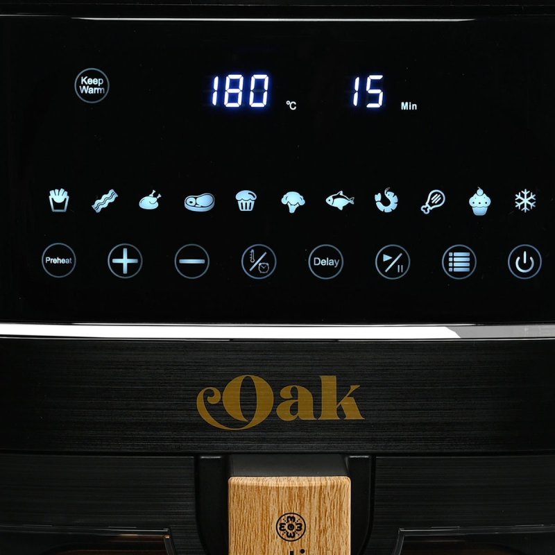 ESTIA ΦΡΙΤΕΖΑ ΑΕΡΟΣ OAK 1650w 7.2lt ME ΨΗΦΙΑΚΗ...