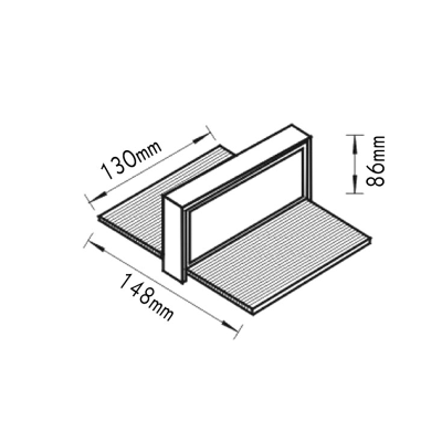 ΑΠΛΙΚΑ UP-DOWN ΤΕΤΡΑΓΩΝΗ ΓΥΑΛΙ ΜΕΓΑΛΗ