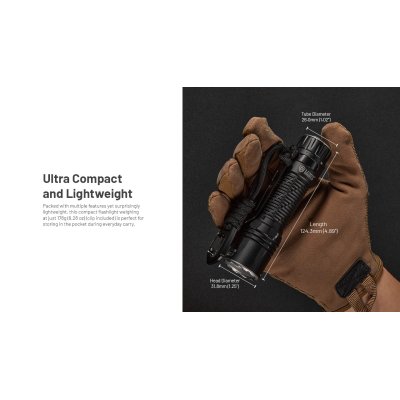 ΦΑΚΟΣ LED NITECORE EDC35, 5000Lumens, UHi LED