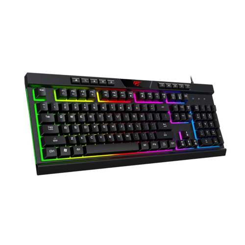 Havit HV-KB500L Gaming Πληκτρολόγιο RGB Black