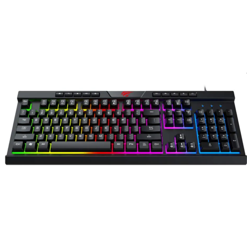 Havit HV-KB500L Gaming Πληκτρολόγιο RGB Black 2
